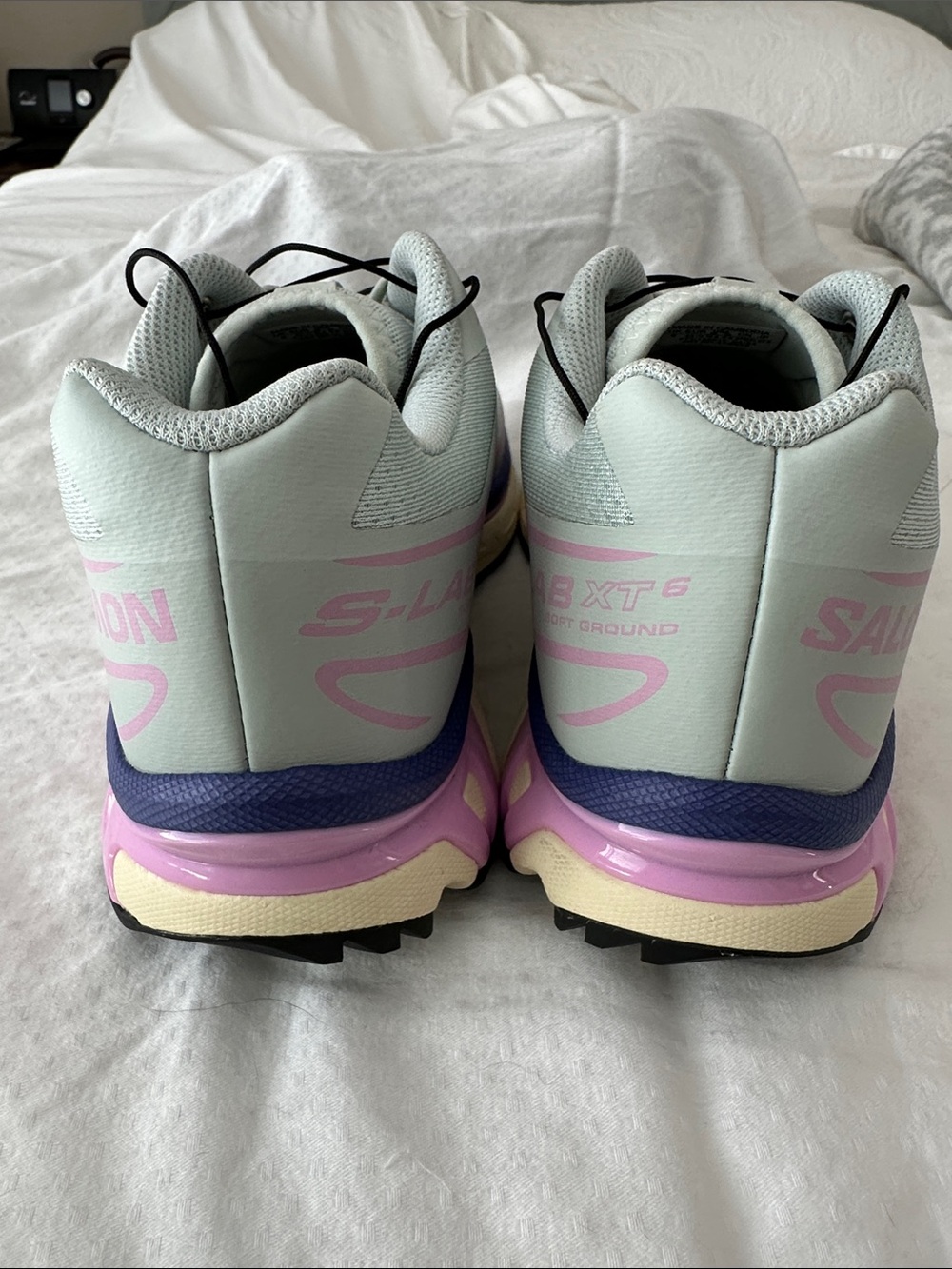 New wo box Salomon XT-6 Ice flow/Orchid 9.5M or 10.5W - Picture 5 of 7